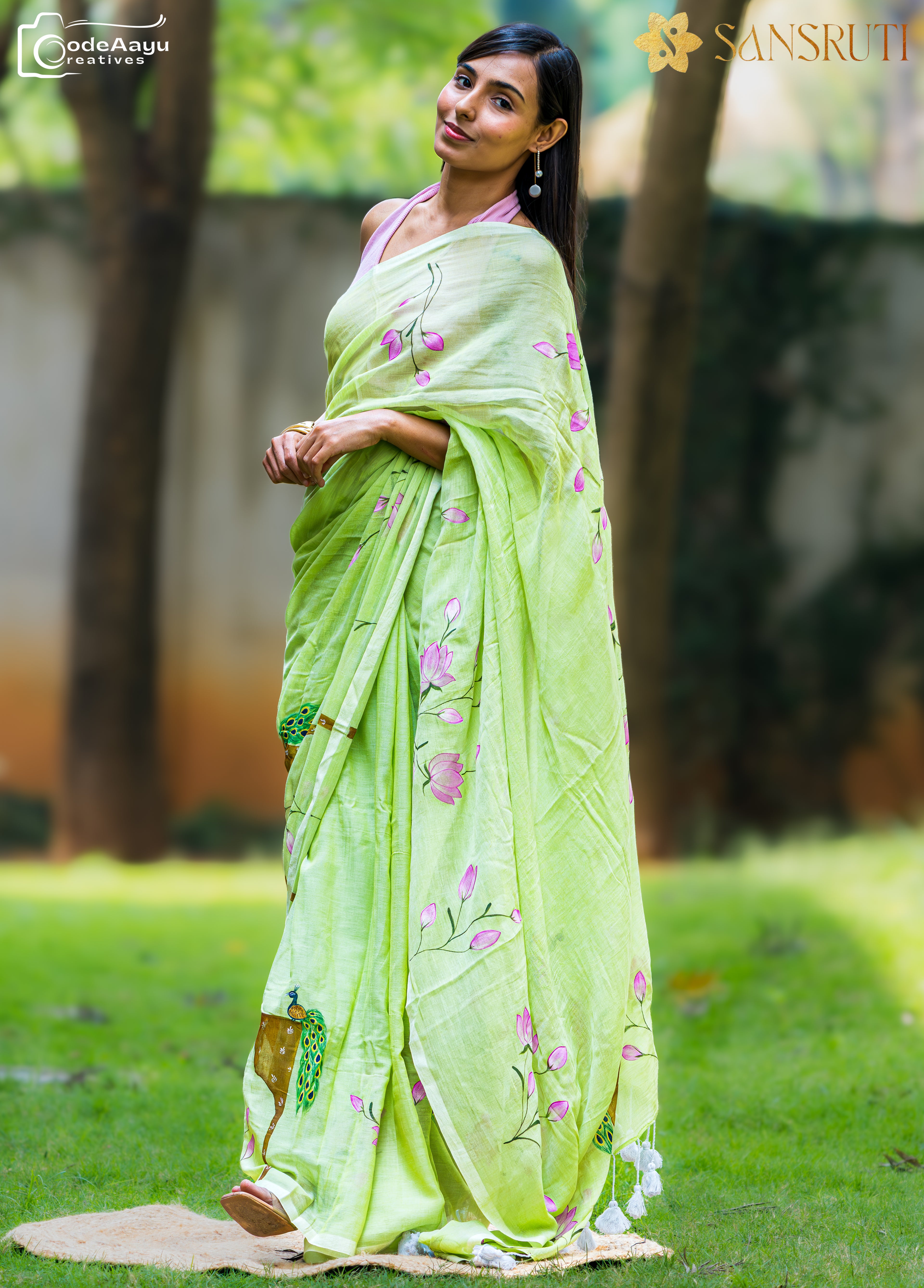 Hariyali Saaj Pichwai Saree