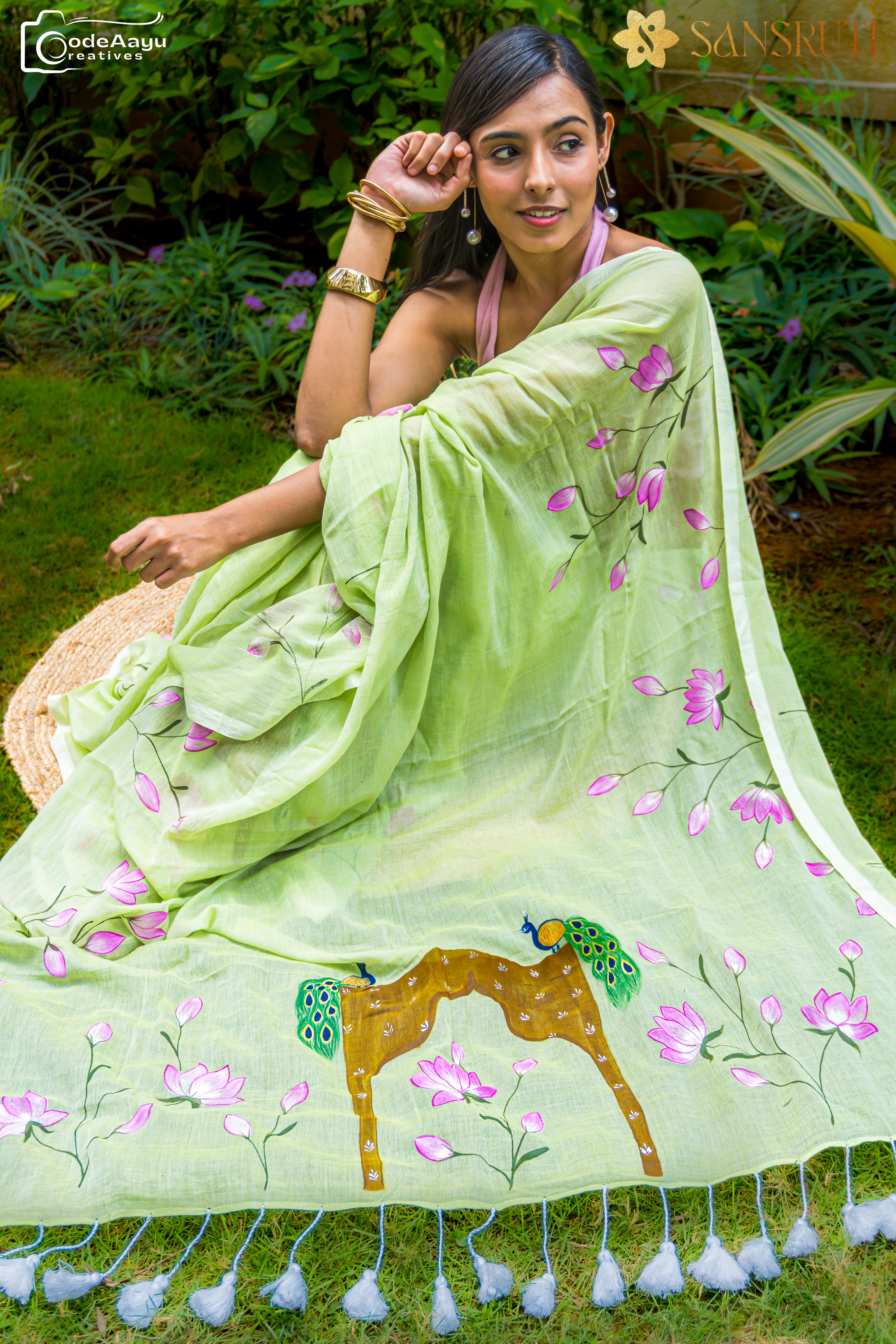Hariyali Saaj Pichwai Saree