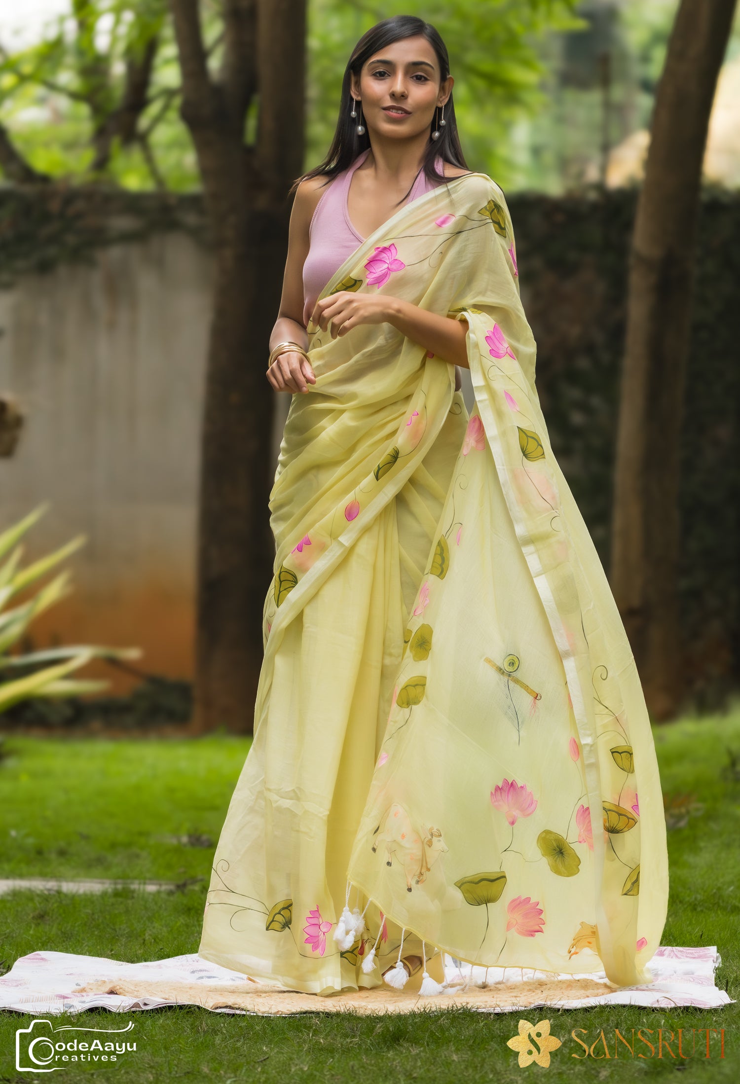 Amaltas Saaj Pichwai Saree