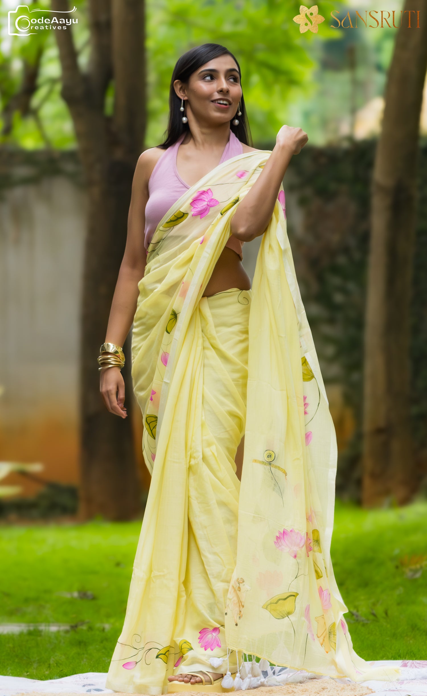 Amaltas Saaj Pichwai Saree