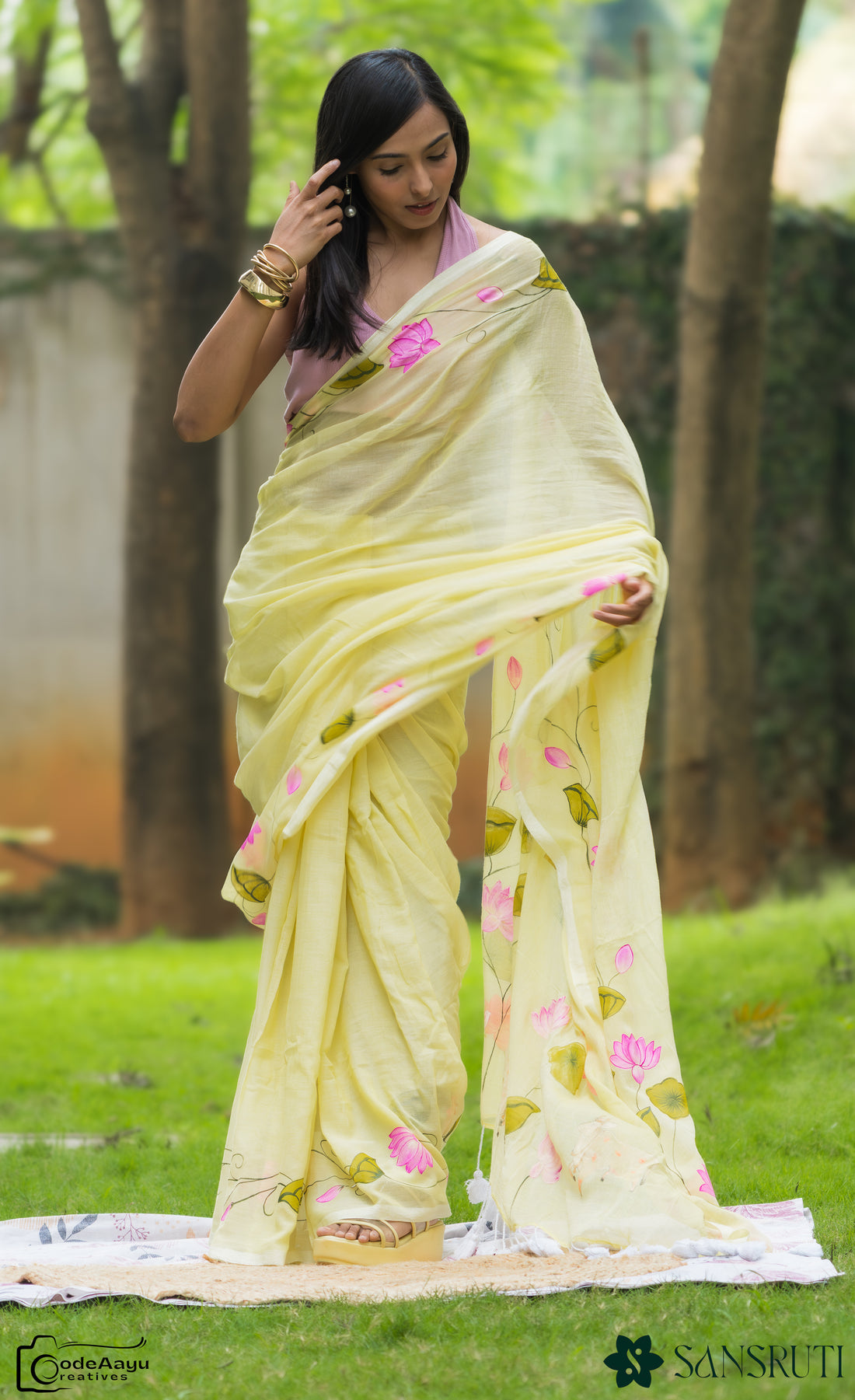 Amaltas Saaj Pichwai Saree