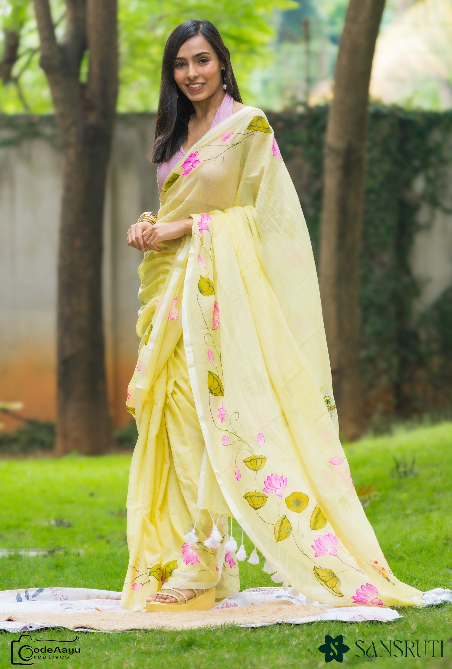 Amaltas Saaj Pichwai Saree