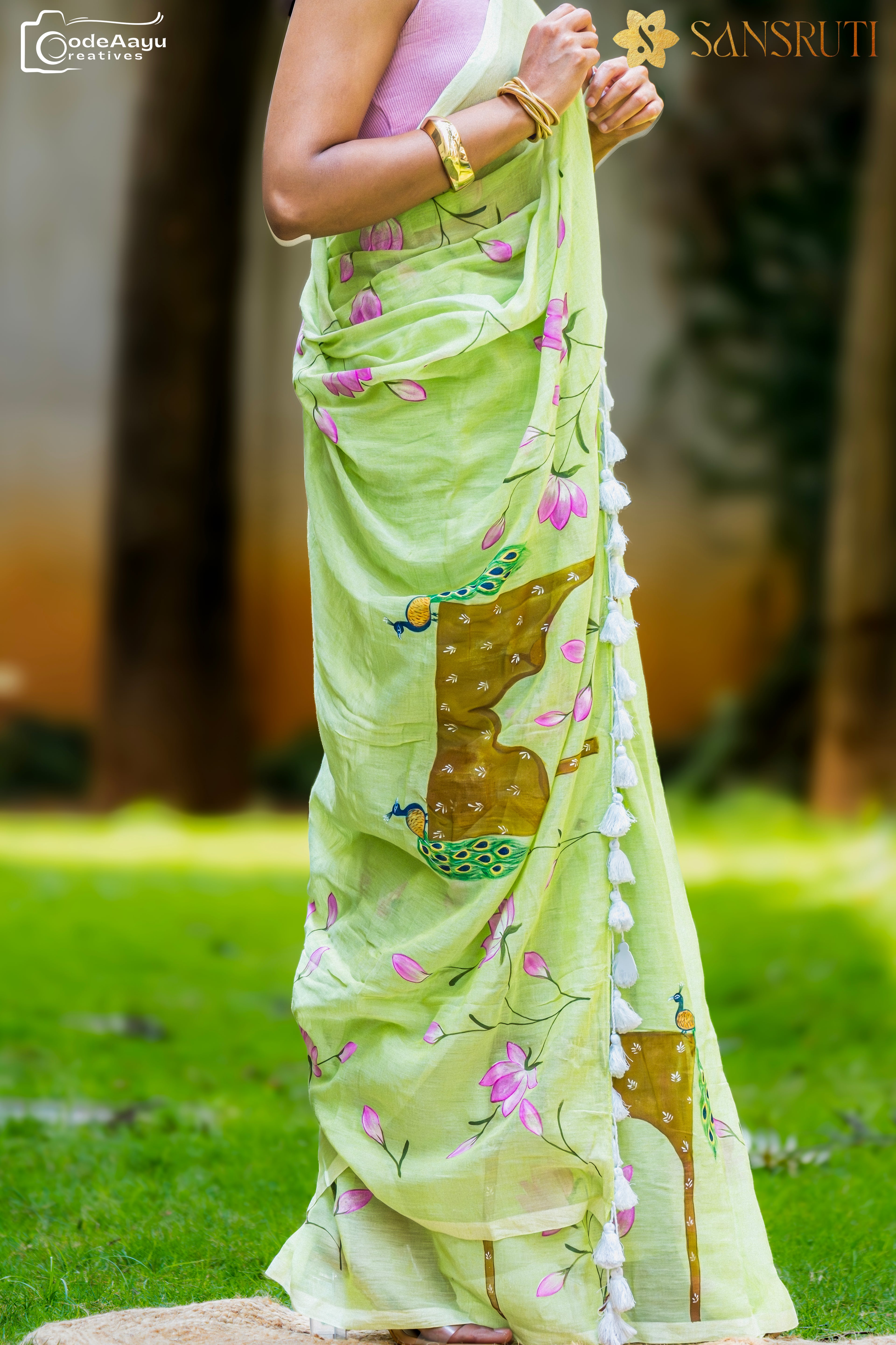 Hariyali Saaj Pichwai Saree