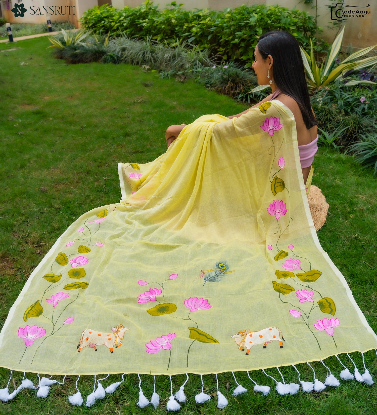 Amaltas Saaj Pichwai Saree