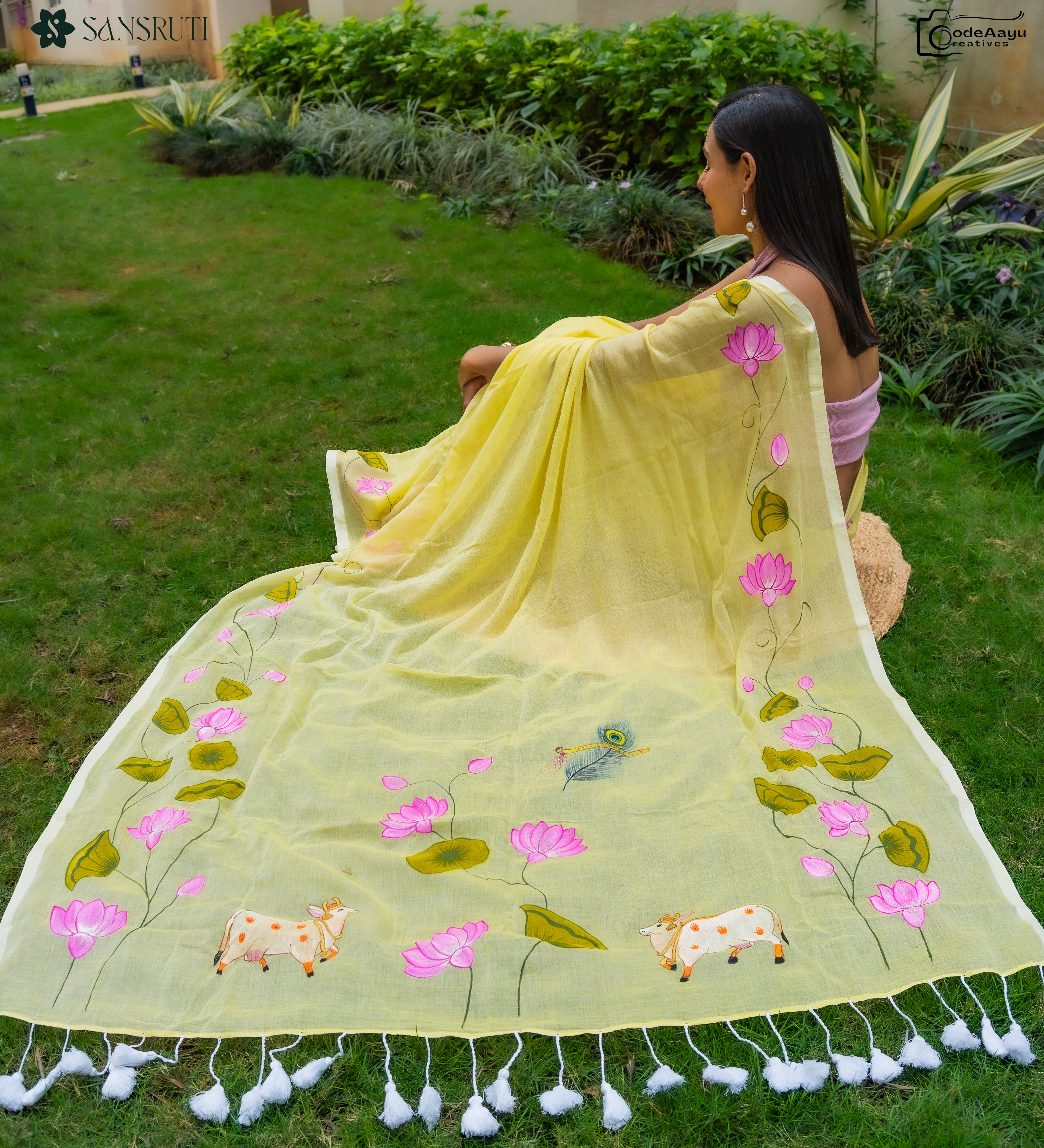 Amaltas Saaj Pichwai Saree