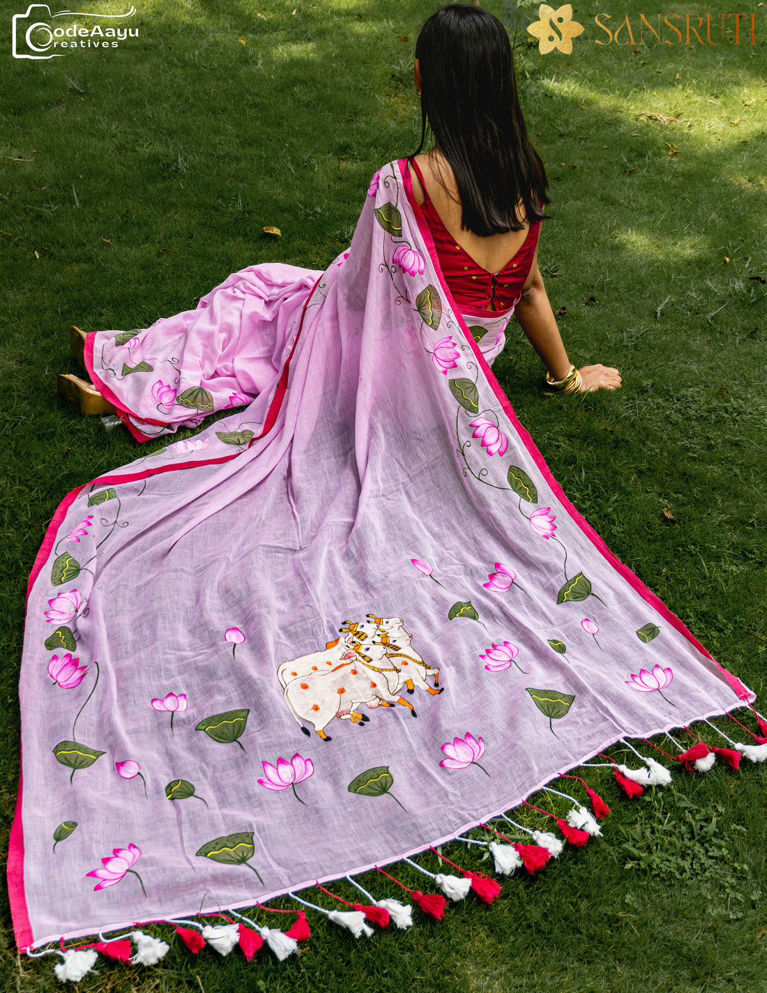 Gulabi Saaj Pichwai Saree